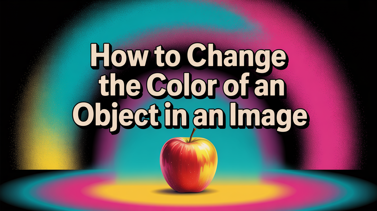 Change Object Color in an Image with AI or Online Tools