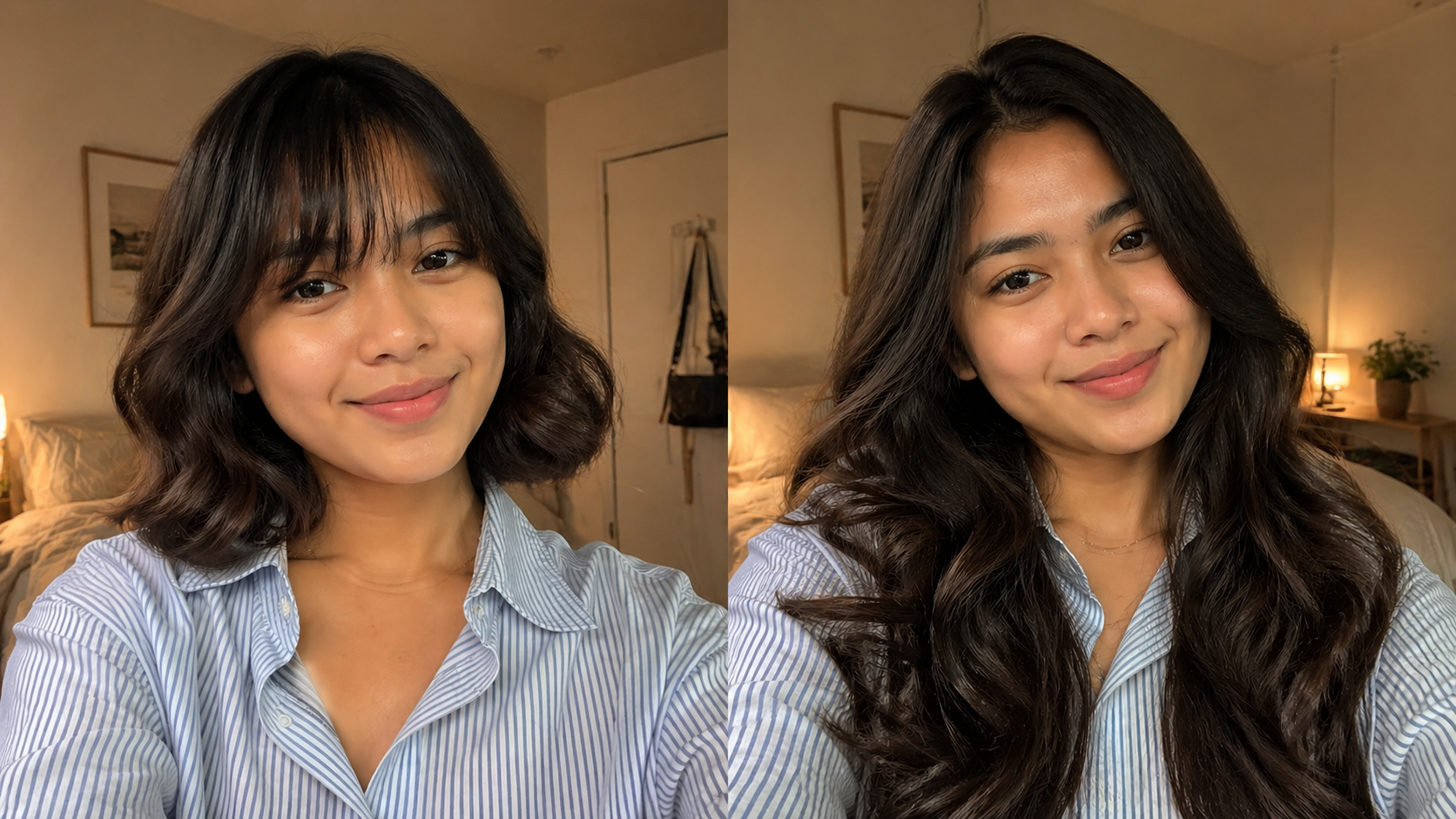 See Yourself in a Bob Haircut and Bangs Using AI