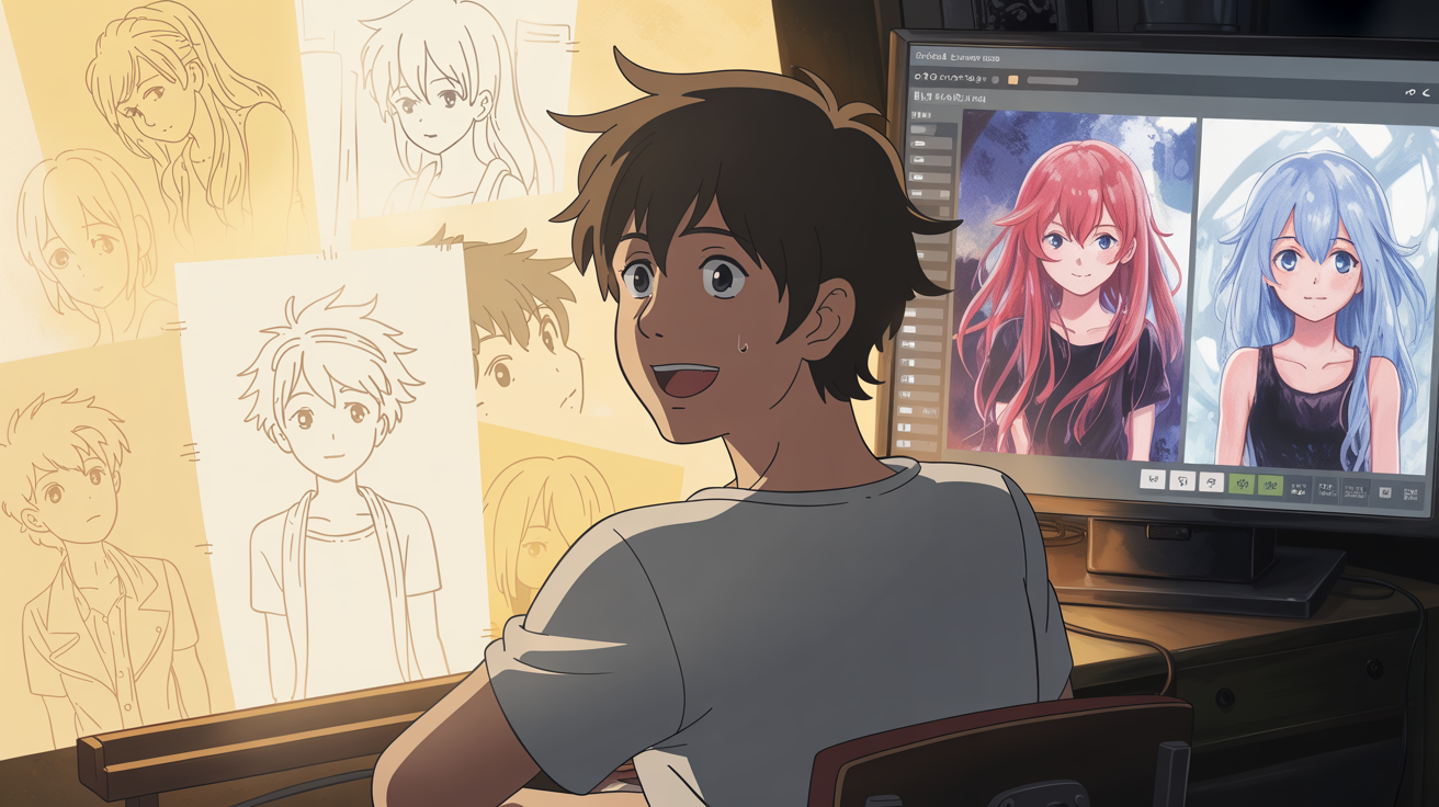 AI Anime Generator – Turn Words & Photos Into Anime Art