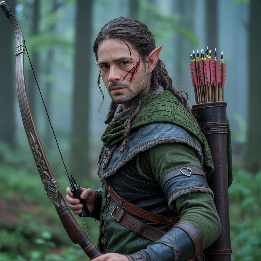 wolf elf ranger
