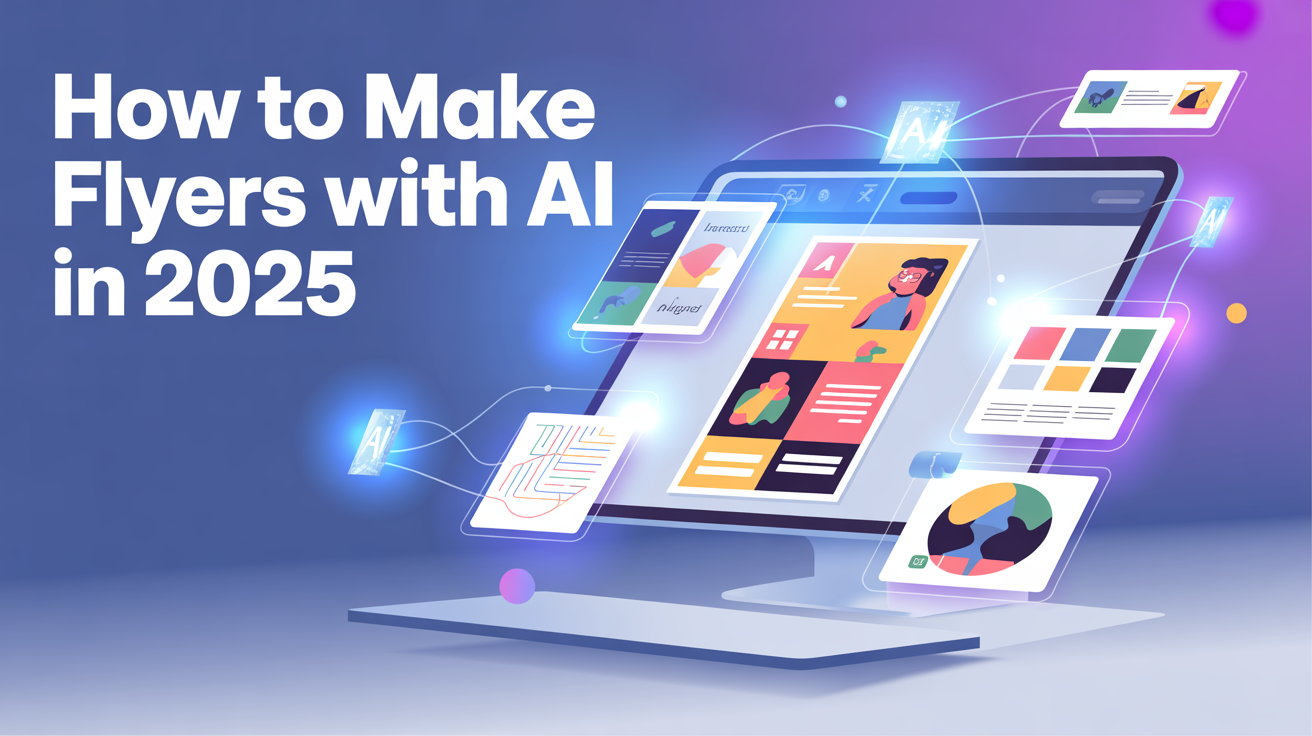 How to Make Flyers With AI in 2025 | Step-By-Step Guide