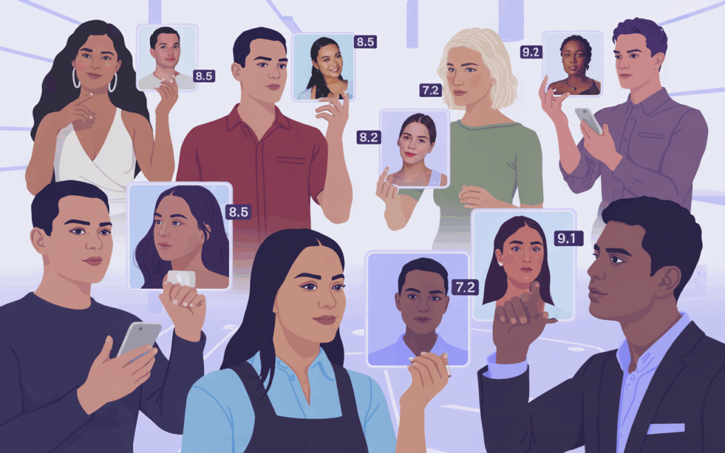 People who can benefit from AI face rating tools