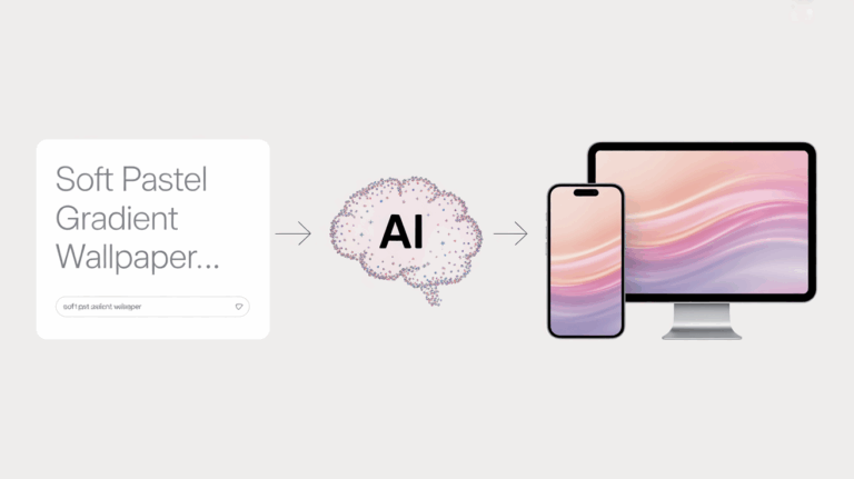 How to Make Desktop and Phone Wallpaper With AI