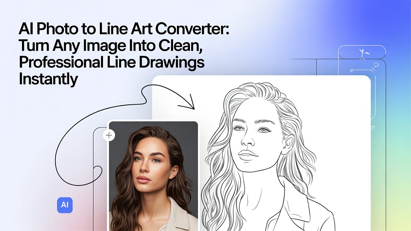 AI Photo to Line Art Converter – Turn Photos into Clean Line Drawings