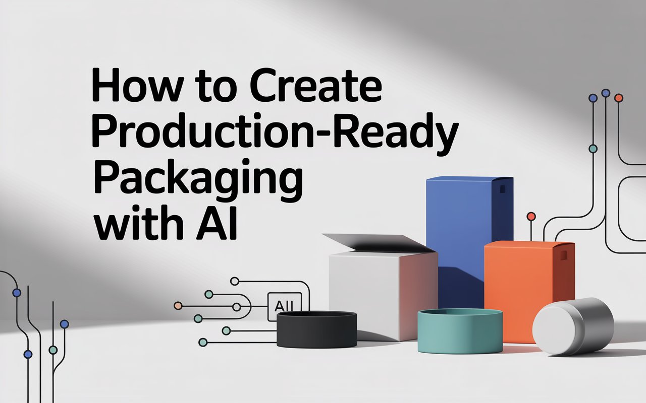 How to Create Production-Ready Packaging with AI (2026 Guide)
