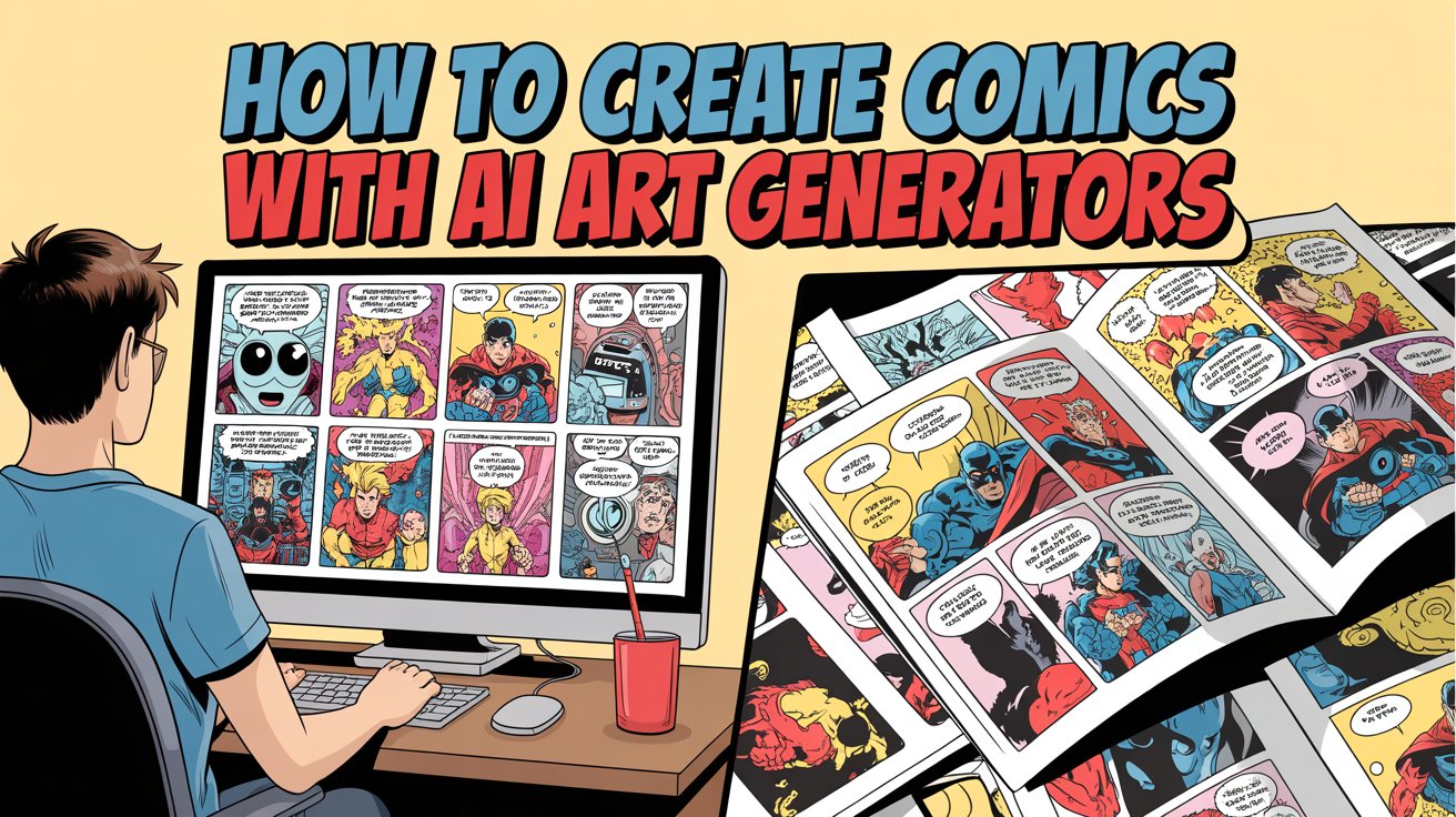 How to Create Comics with AI Art Generators
