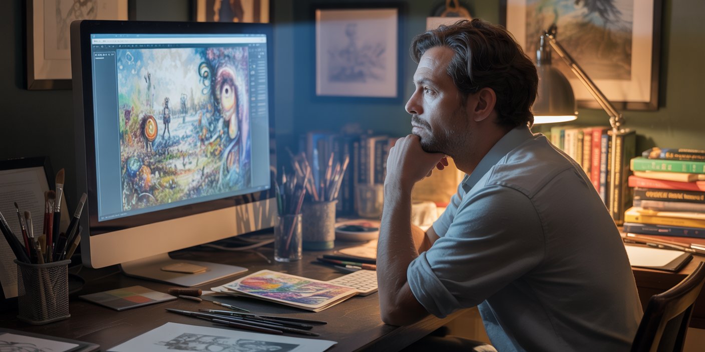 Polished AI-generated artwork created with ArtSmart