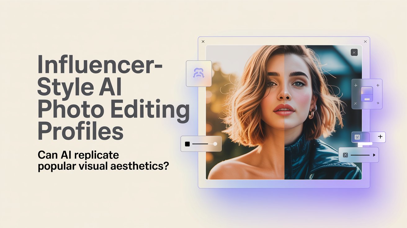 Influencer-Style AI Photo Editing Profiles: Can AI Replicate Popular Visual Aesthetics?